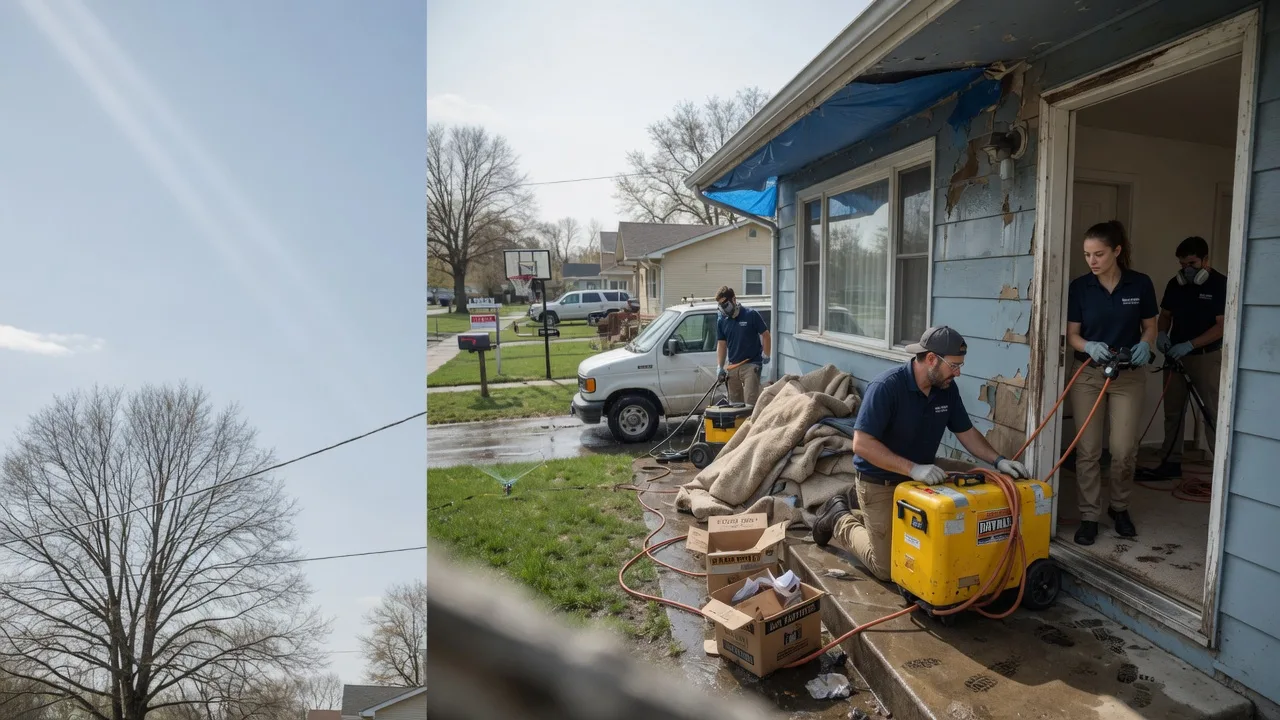Basement Flood Cleanup in Southgate, MI near me